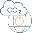 <h3>CO2</h3>
<h5>carbon dioxide constitutes 72% of greenhouse gas emissions</h5>
